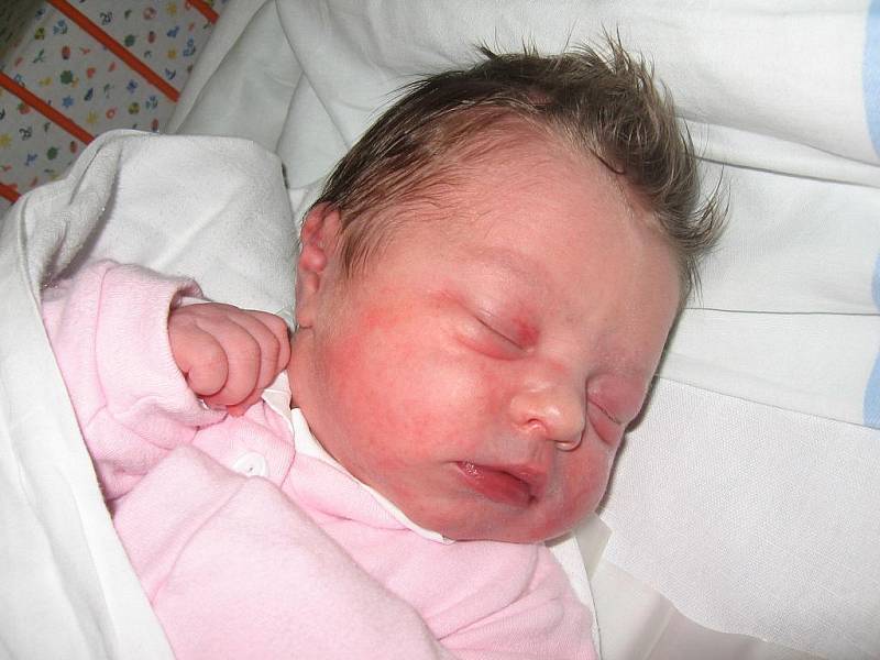 Justýna Pavliňáková, 49 cm, 3 kg, 14. 10. 2010, Tvarožná Lhota