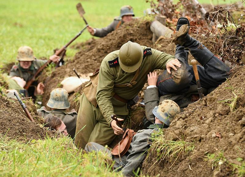 Návštěvníci strážnického skanzenu si připomněli první světovou válku, československé legionáře i dvě významné bitvy.