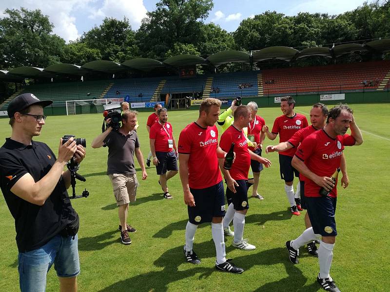 Česká vinařská reprezentace na evropském šampionátu ve Slovinsku.