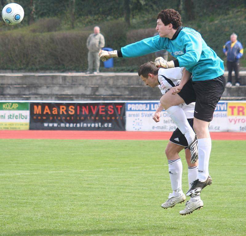 Krajský přebor: Kyjov (v modrém) vs Moravský Krumlov