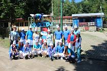 Poslední turnus minulé sezony na dětském letním táboře Jitřenka.