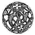 Velký stříbrný gombík s ptačími motivy od dvanáctého kostela v Mikulčicích.