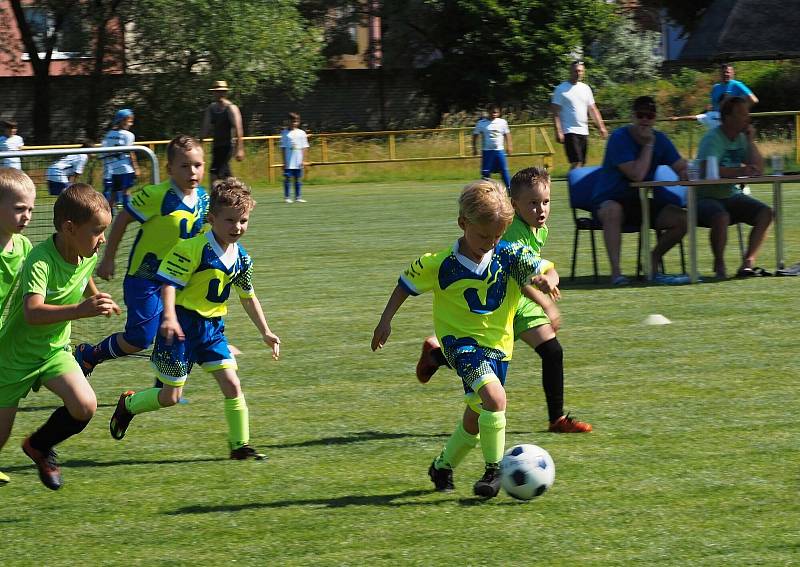 Minulou sobotu se ve Vacenovicích konal oblíbený turnaj pro nejmenší fotbalisty O pohár starostky obce Vacenovice.