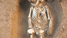Archeologové objevili středověké pohřebiště