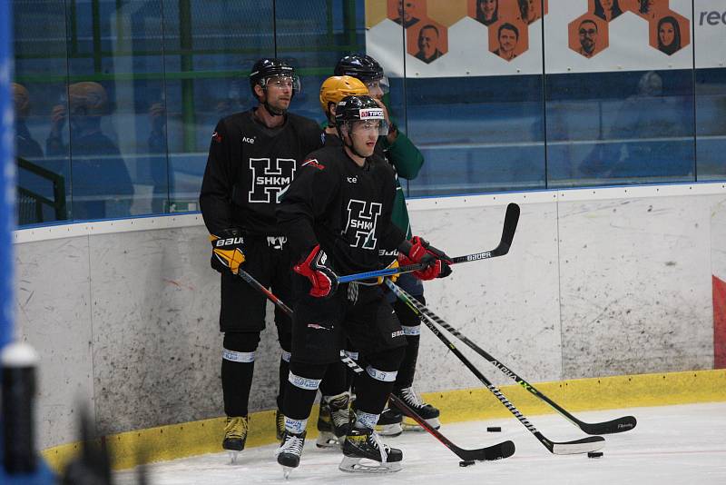 Hodonínští hokejisté ve čtvrtek poprvé vyjeli na led a zahájili přípravu na novou sezonu.