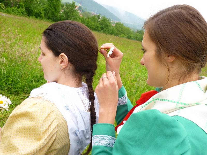 Podruhé se na loukách pod Žerotínem uskutečnilo kosení luk. Pořádání akce se ujali členové strážnického souboru Danaj. Na klání o nejlepšího kosíře dorazil kromě místních i Petr Mička z Hrubé Vrbky. Děvčata ze souboru se ujala hrabání pokosené trávy.