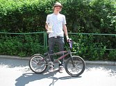Michal Baránek vítěz ČEZ Bike Hall Contestu