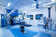 Operační sály hodonínské nemocnice otevřené po kompletní rekonstrukci.
