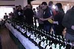Výstava vín ve Skoronicích.