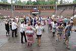 Mezinárodní folklorní festival ve Strážnici na Hodonínsku. Letos se konal již 71. ročník.