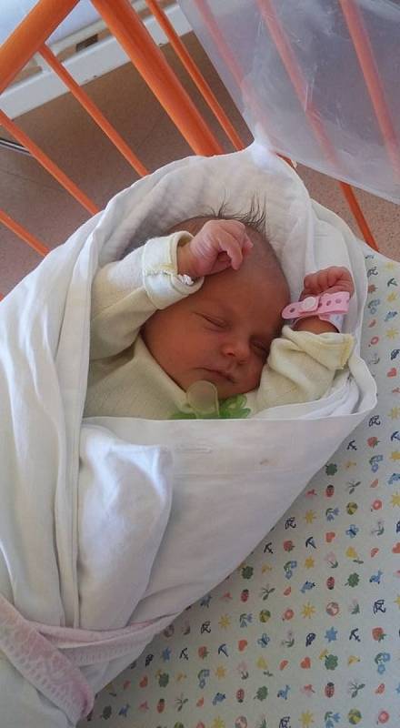 Zoe Janišová, 7.7.2015, Hodonín, 46 cm, 3,94 kg