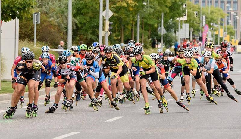 Veselské in-line bruslařky na národním šampionátu v půlmaratonu v kategorii kadetek obsadily stupně vítězů.