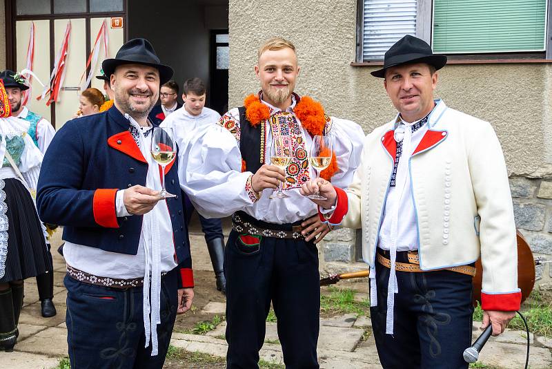 Tvářemi letošních Andělských hodů se stali mladší stárci Jakub Konečný a Kateřina Adamová a starší stárci Adam Bažant a Barbora Řičicová.