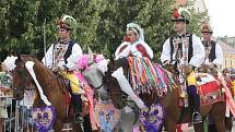 Očekávaná akce Slovácký rok na čtyři dny opanovala Kyjov. Také devatenáctý ročník nejstaršího regionálního folklorního festivalu v České republice zpestřila tradiční jízda králů v podání chasy ze Skoronic.