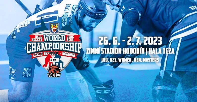 Hodonín hostí světový šampionát v hokejbale 3 na 3.