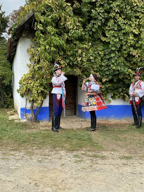 Slovácký soubor Lúčka  ve Strážnici.