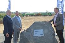 Slavnostní zahájení stavby úseku dálnice D55 Staré Město - Moravský Písek u Nedakonic.