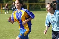 Fotbalistky Nesytu porazily Horní Heršpice 4:3.