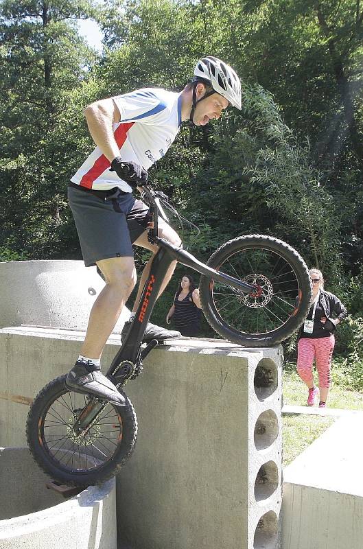 Mistrovství světa biketrial 2016 v Blansku.