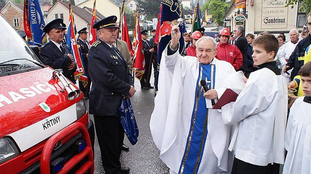 ILUSTRAČNÍ FOTO: Hasiči slaví svátek svatého Floriána.
