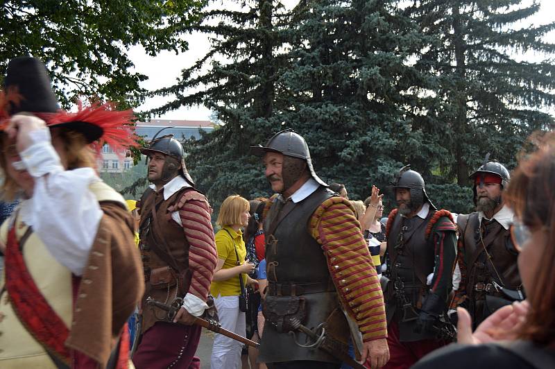 Při Dnu Brna se Kraví hora stala centrem vojensko-historického programu.