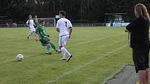 Fotbalisté Rájce-Jestřebí prazili v krajském poháru Slatinu 3:2.