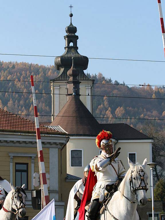 Blansko v sobotu již popáté ovládly oslavy vítání svatého Martina. 