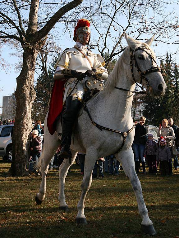 Blansko v sobotu již popáté ovládly oslavy vítání svatého Martina. 