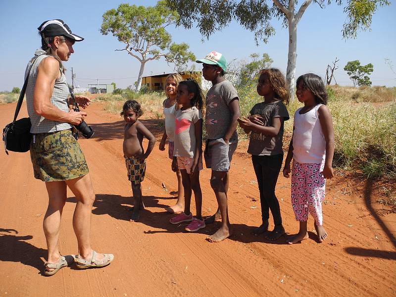 Na dobrodružné výpravě po Austrálii doprovázala cestovatele Milana Daňka z blanenského sdružení Horizont jeho přítelkyně Alena Žákovská a syn Štěpán.