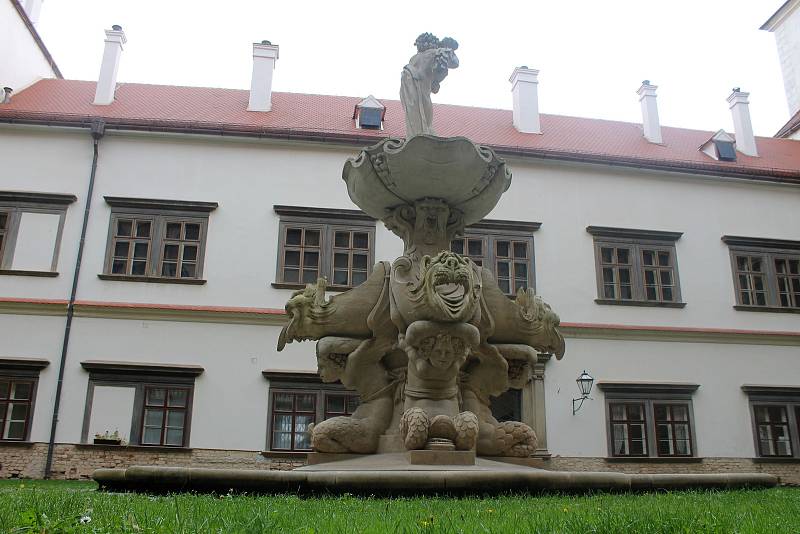 Zámek v Bučovicích, na který si dělají nárok Lichtenštejnové.