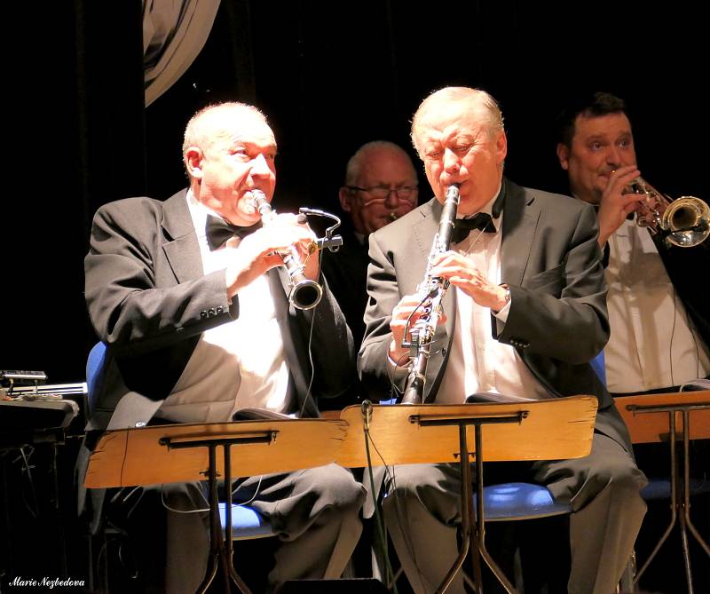 Jeden z vůbec posledních koncertů slavné Moravanky kapelníka Jana Slabáka si užili diváci v Boskovicích.