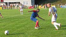 Fotbalisté Blanska  porazili Kuřim 2:1 a jsou v čele krajského přeboru.