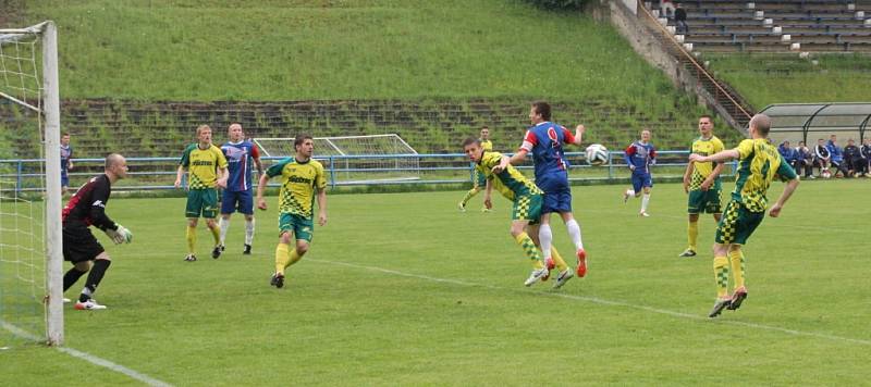 Fotbalisté Blanska porazili zachraňující se Napajedla 1:0.