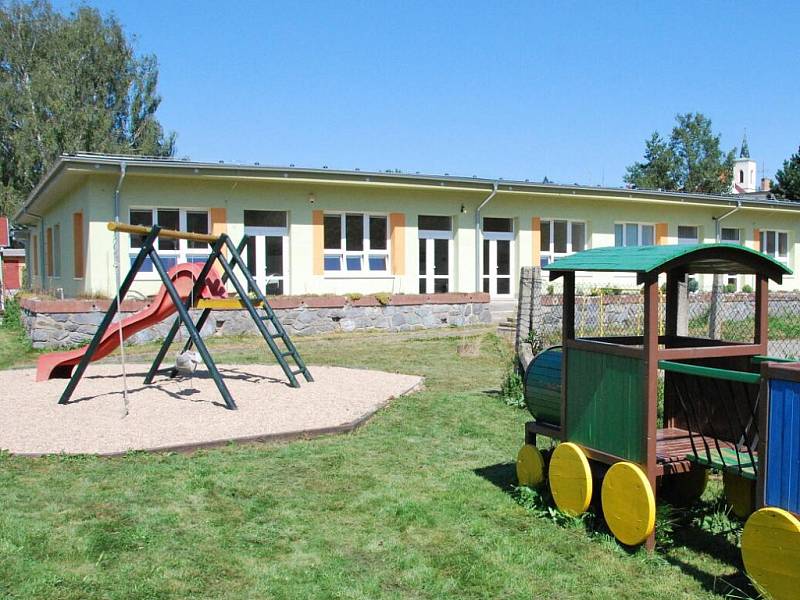 Opravená mateřská školka v Letovicích