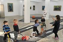 Galerie města Blanska otevřela svůj ateliér pro děti.