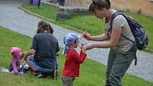 Osmnáctý ročník Blanenského jarmarku se v sobotu konal v zámeckém parku v Blansku.