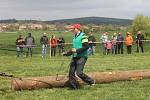 V Petrovicích se uskutečnil pátý ročník v kombinované soutěži dvouspřeží a jednospřeží chladnokrevných koní.