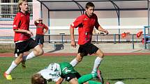 Fotbalisté Rájce-Jestřebí vyhráli derby I. B třídy v Blansku 2:0.