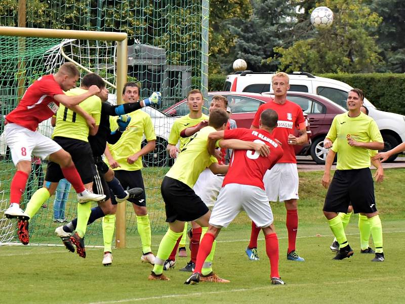 V předkole domácího fotbalového poháru MOL Cup nováček divize Sokol Skaštice překvapivě vyřadil nováčka MSFL FK Blansko. Zápas skončil 2:2 po prodloužení a ve střelbě pokutových kopů byli úspěšnější domácí sokoli.