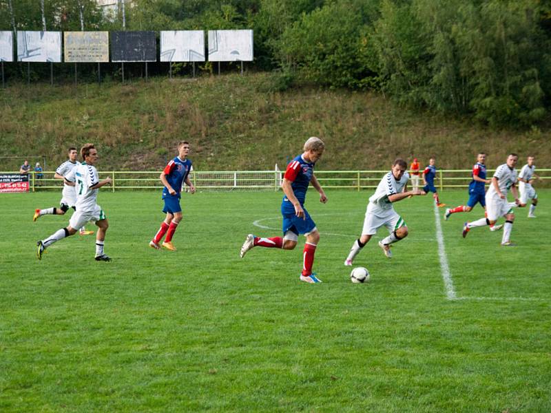 Blanenští fotbalisté rozprášili Rousínov. Vyhráli 5:1.