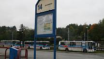 Autobusové nádraží v Blansku