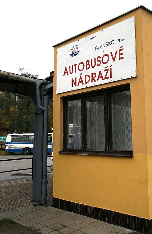 Autobusové nádraží v Blansku