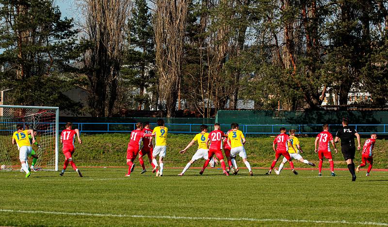 Blanenští fotbalisté prohráli ve 20. kole FORTUNA:NÁRODNÍ LIGY na domácím hřišti s Jihlavou 1:3.