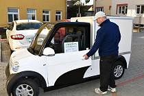 Boskovická radnice si pořídila elektromobil.