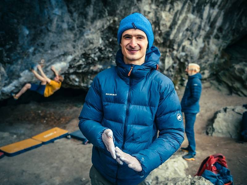 Adam Ondra vylezl nejtěžší cestu v České republice s názvem Zvěřinec.