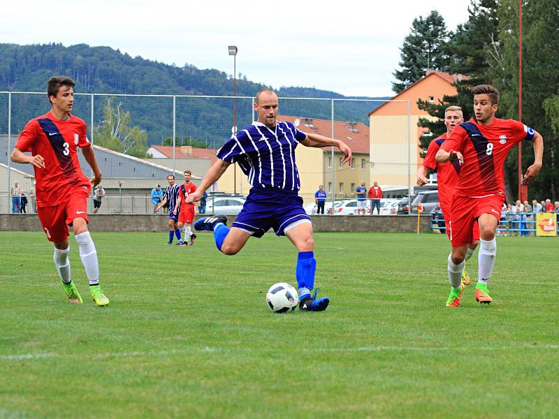 V utkání jihomoravské divize prohráli fotbalisté FK Blansko s FSC Stará Říše 0:3.