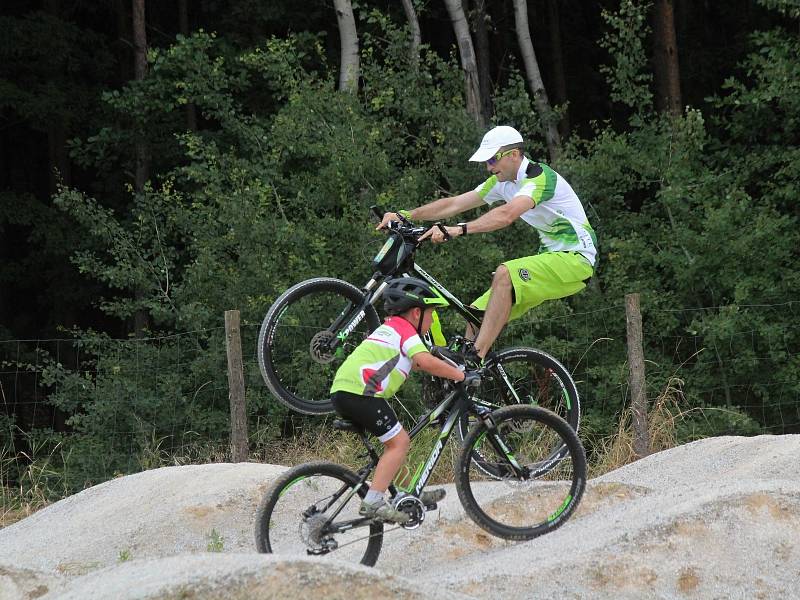 Boskovické cyklostezky lákají rodiny s dětmi.