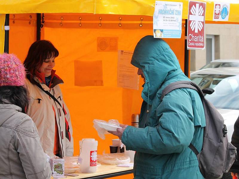 Pracovníci Oblastní charity Blansko připravili akci s názvem Hromniční zima.