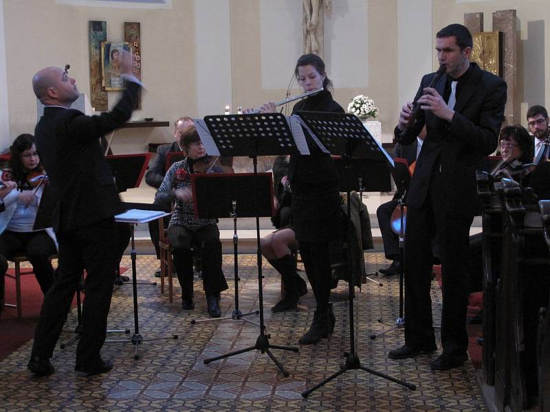 V neděli kostely svatého Martina v Blansku zněly barokní skladby v podání Komorního orchestru města Blanska.