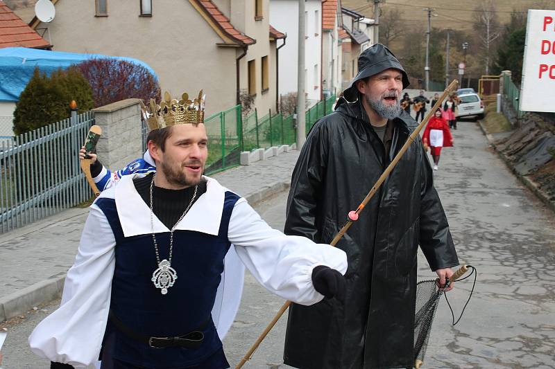 Masopustní průvod v Olomučanech.Foto: Jiří Baštář